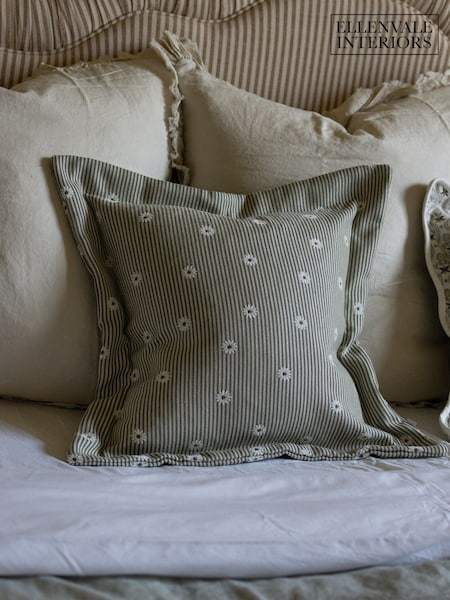 Ellenvale Interiors Daisy Stripe Cushion Cover