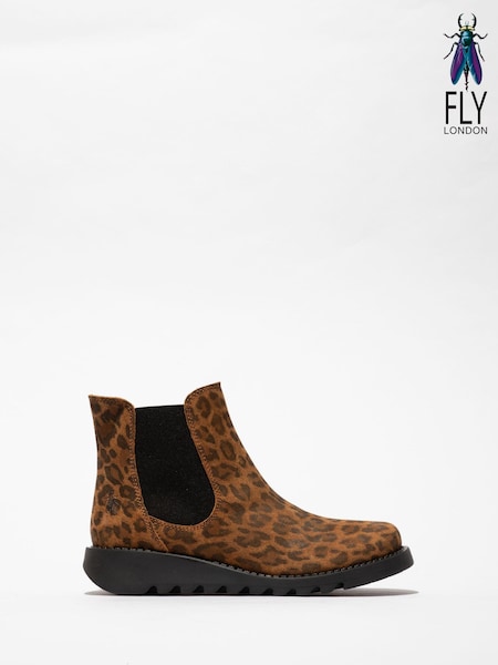 Brown - Fly London Salv Boots