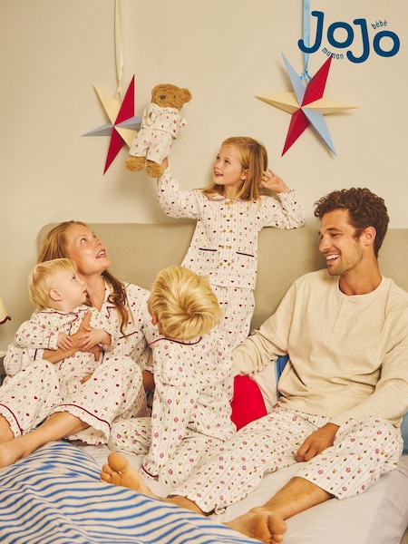 White Christmas Character - Regular Jojo Maman Bébé Men's Pyjamas