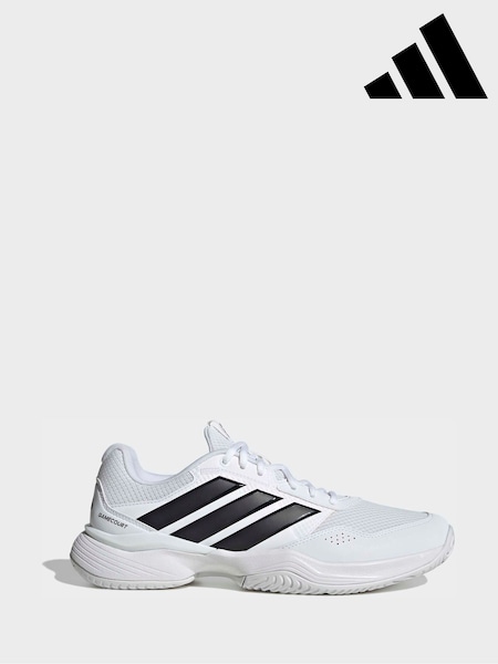 Balts - Regular Adidas Gamecourt 3 All Court Tennis Shoes