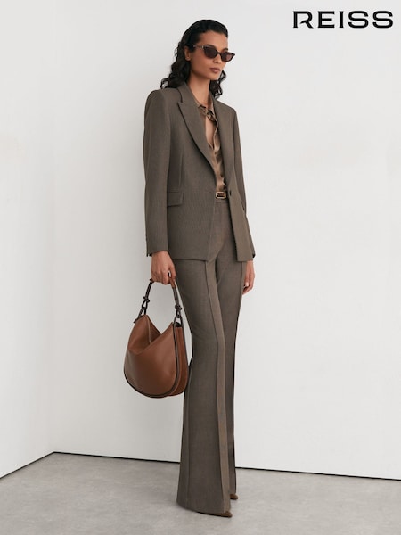 Black/Neutral - Reiss σακάκι με μονόπετες στολών Gabi