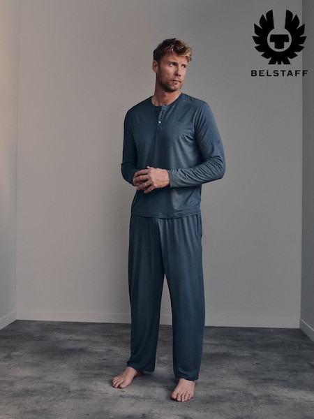 Azul - Regular Belstaff Lounge Soft Touch Modal Joggers