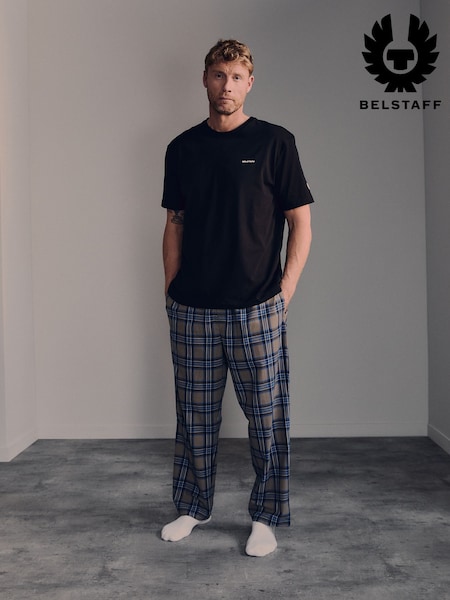 Svart - Regular Belstaff Logo T-shirt