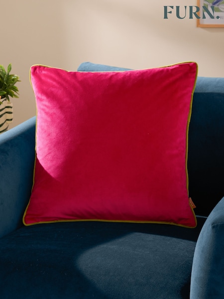 Furn Meridian Velvet Feather Filled Cushion