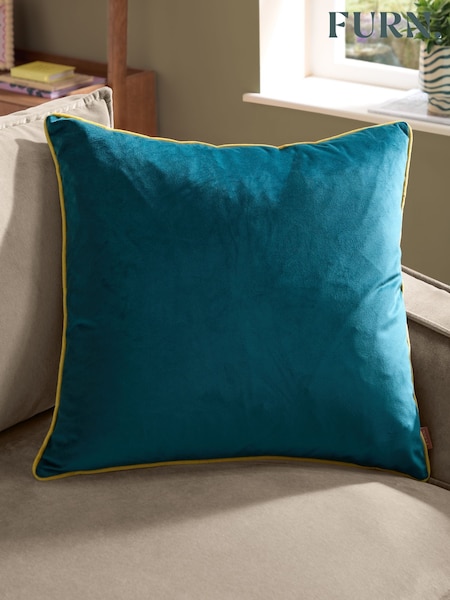 Furn Meridian Velvet Feather Filled Cushion