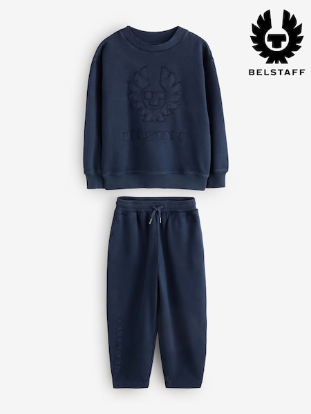 Dark Blue - Belstaff Sweatshirt And Joggers Set