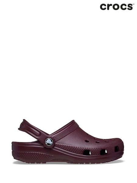 Rouge - Sabots classiques unisexes Crocs pour enfants