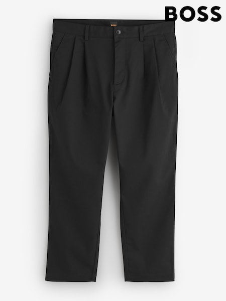 Қара - Regular Boss Straight Fit Chino Trousers