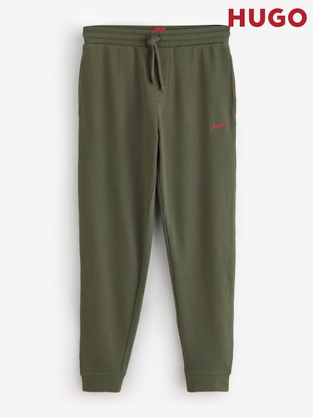 Green - Regular Hugo Waffle Joggers