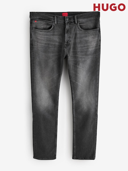 Grey - Regular Hugo 708 Straight Fit Jeans