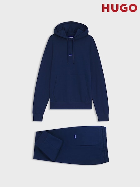 Blue - Regular Hugo Regular Fit Nalonso Logo Tracksuit
