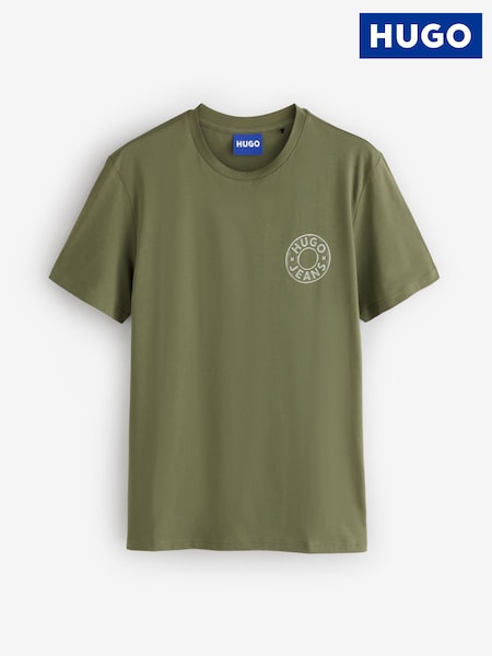 Green - Regular Hugo Nemodo Regular-fit Graphic T-shirt