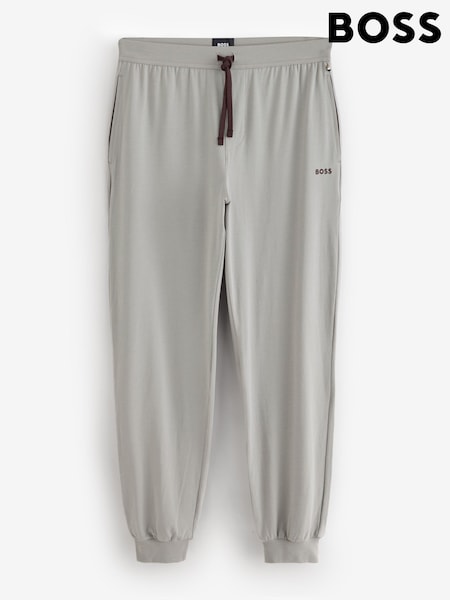 Brązowy - Regular Boss Logo Detail Classic Joggers
