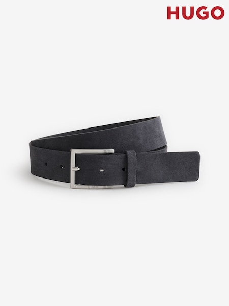 Blue - Regular Hugo Mirto Logo Belt