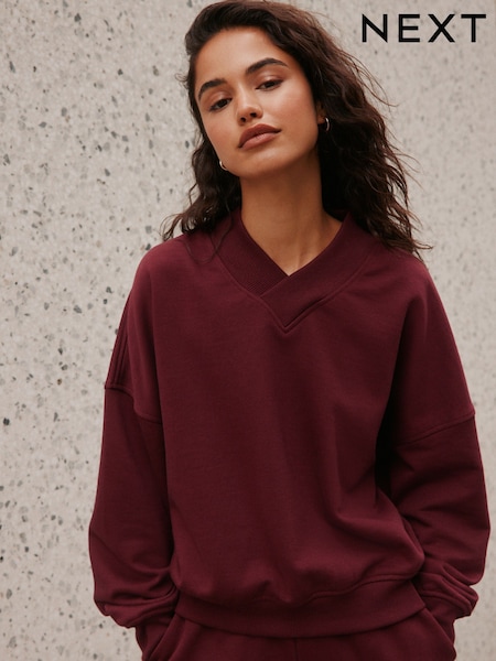 Вино - V-neck Sweatshirt