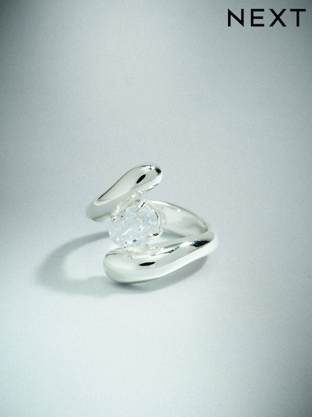 Bañado en plata de ley - Wrap Ring