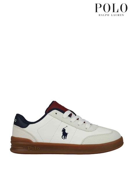 לבן - Polo Ralph Lauren נעלי ספורט, דגם Hollis