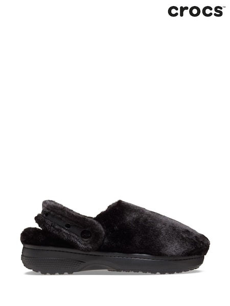 Black - Crocs Classic Unfurgettable Clog Slippers