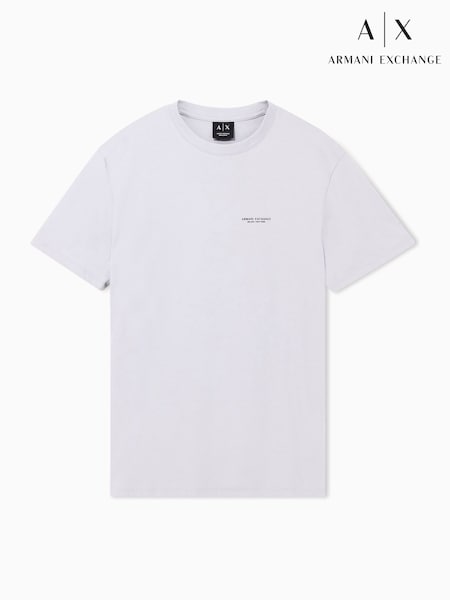 Grey - Regular Armani Exchange Regular --fit Logo T-shirt