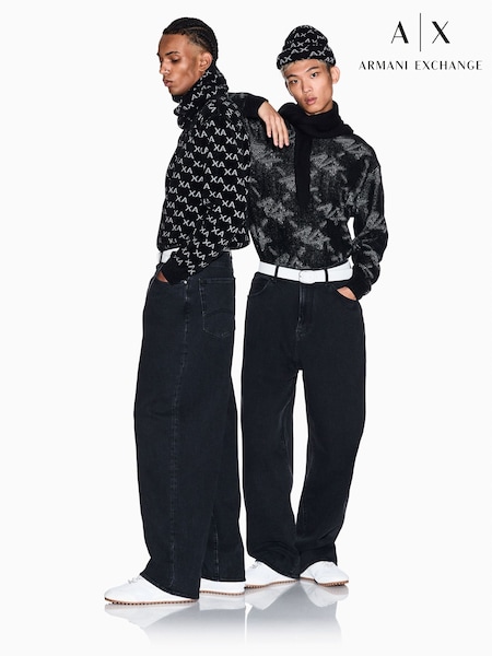 Black - Regular Armani Exchange Regular-fit Jumper