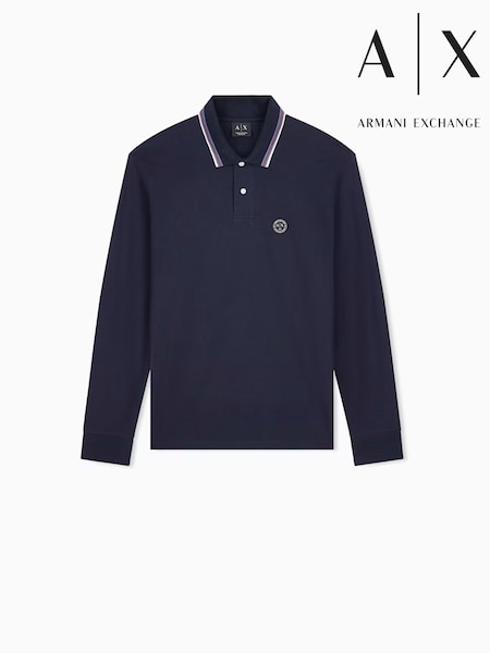 Zils - Regular Armani Exchange Regular --fit Logo Polo Shirt