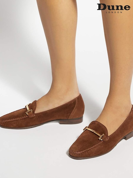 Brown - Dune London Gilli T Loafers