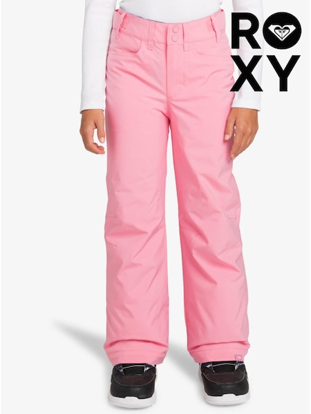 Roxy Pink Girls Waterproof Thermal Backyard Snow Christmas Ski Trousers (Y92097) | €69