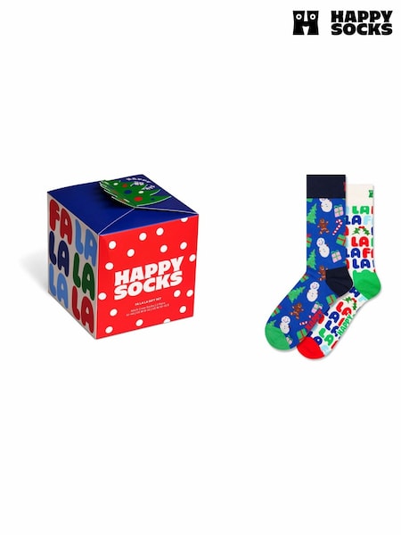 Asul - Regular Happy Socks Holiday Cookies Socks Gift Set 2 Pack
