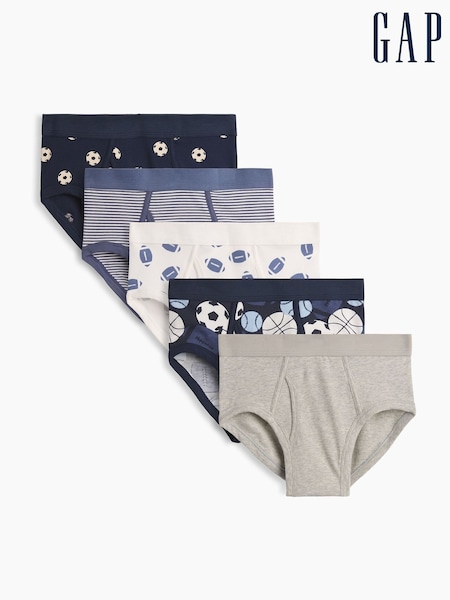 modra - Gap Briefs 5-pack (4-13yrs)