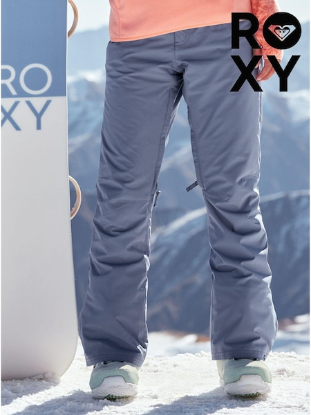 Roxy Blue Waterproof Thermal Backyard Highwaisted Ski Snow Trousers (Y92734) | R$ 1,235