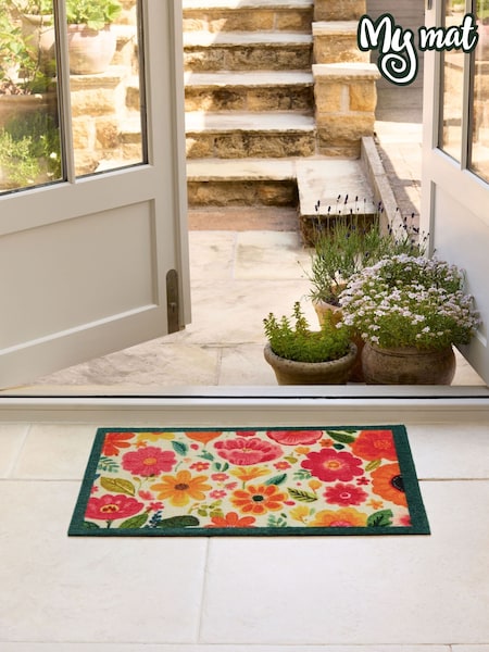 My Mat Bright Blooms Doormat