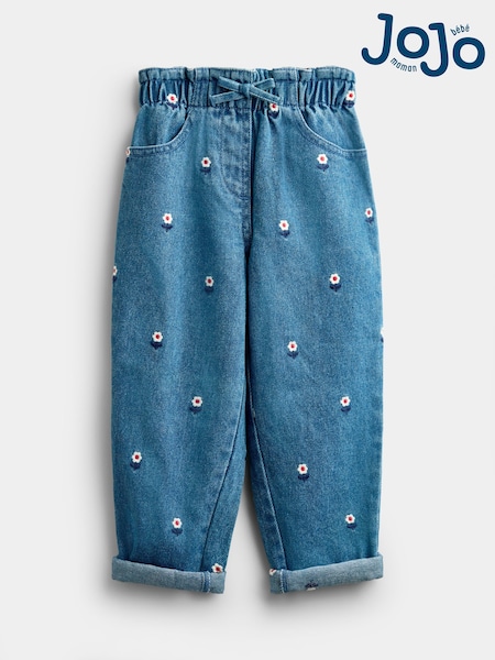 Denim Kukallinen - Jojo Maman Bébé Embroidered Jeans
