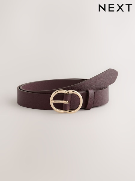 Burgundy Red - Regular Pu Belt