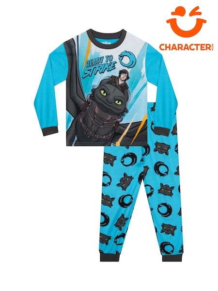 Character Blue How To Train Your Dragon Long Sleeve Pyjamas (Y95379) | €30