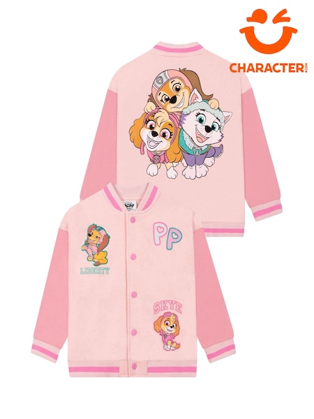 Character Pink PAW Patrol Liberty And Skye Varsity Jacket (Y95380) | AED157