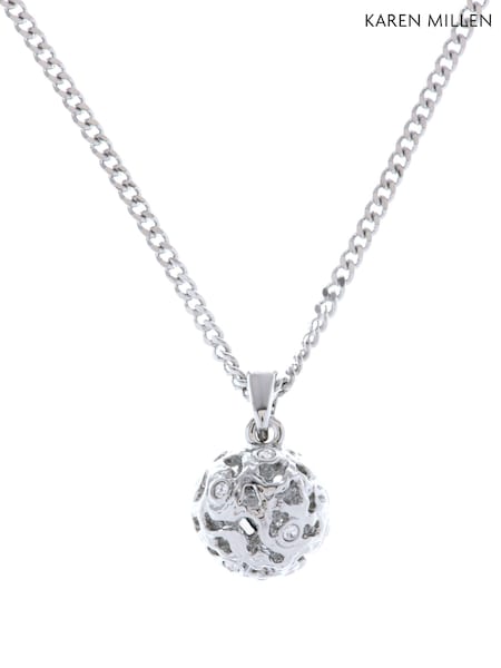 Karen Millen Frosted Ball Pendant (Y95878) | €55
