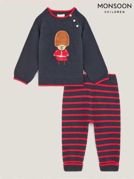 Monsoon Newborn London Bear Jumper & Joggers Set (Y96020) | 55 €