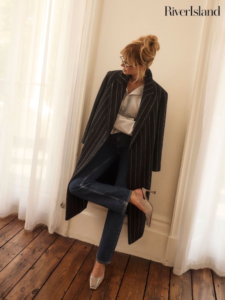 River Island Pinstripe Coat (Y96175) | 154 €