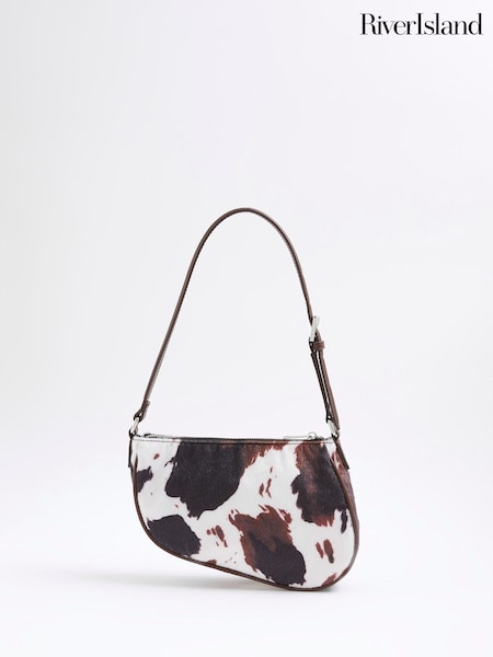 River Island Cow Print Shoulder Bag (Y96180) | € 38
