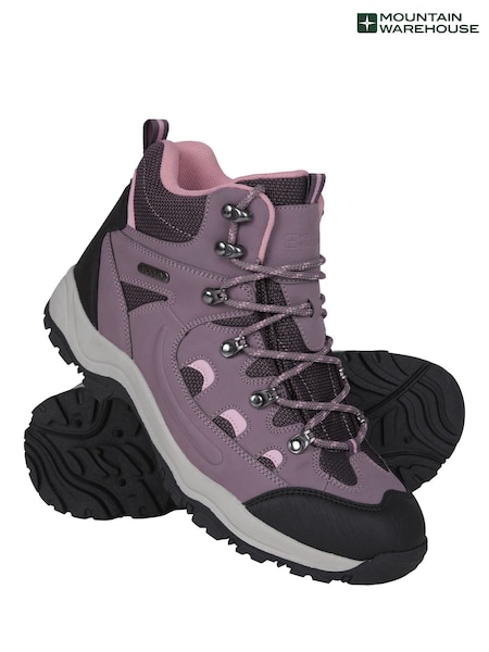 Mountain Warehouse Dusky Purple Adventurer Womens Waterproof Walking Boots (Y96370) | €62