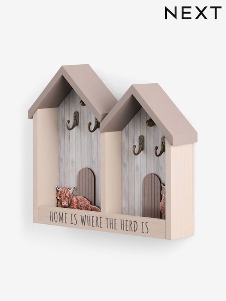 Hamish The Highland Cow Key Hooks