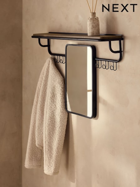 Bronx Hallway Wall Mirror And Shelf