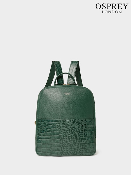 Osprey London Green The Kellie Leather Backpack (Y96598) | R$ 1.825