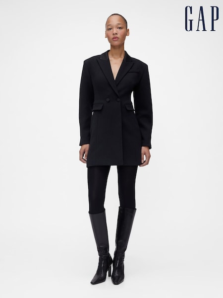 GapStudio Black Tailored Blazer Dress (Y96986) | kr3 063