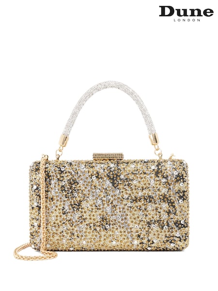 Dune London Metallic Beauti Clutch Bag (Y97017) | €158