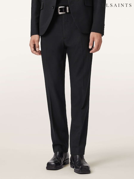 AllSaints Black Germain Trousers (Y97075) | €282