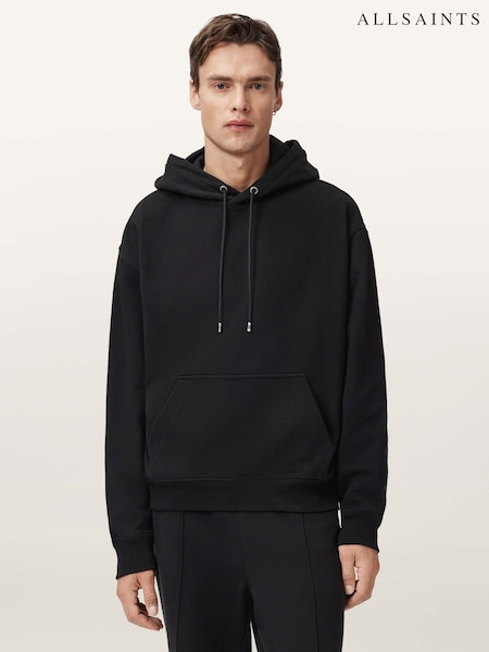 AllSaints Black Milo Oth Hoodie (Y97166) | €211