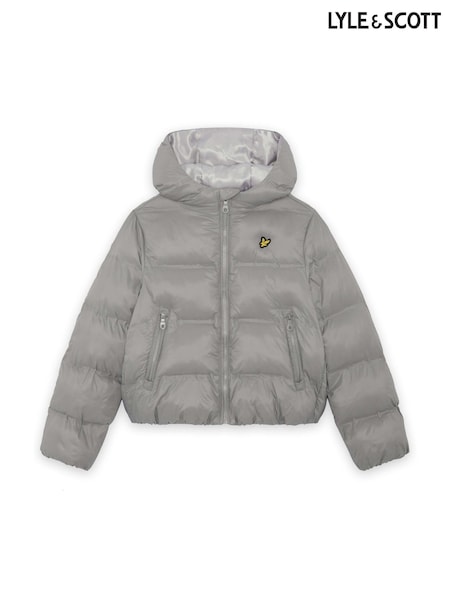 Lyle & Scott Cropped Puffer Coat (Y97745) | ‏582 د.إ.‏