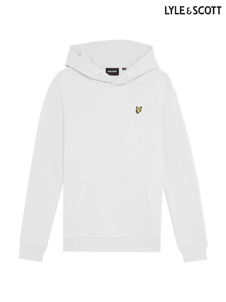 Lyle & Scott White Pullover Hoodie (Y97747) | €77