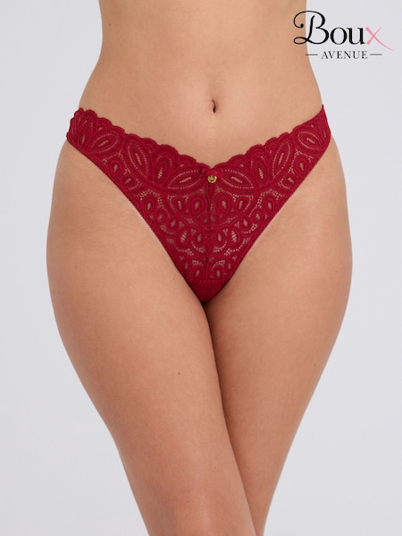 Boux Avenue Red Carmel Lace Briefs (Y97829) | €23